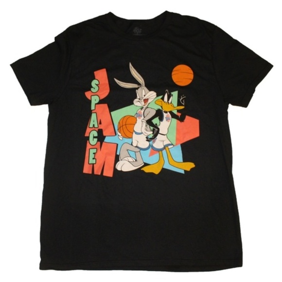 Space Jam Bugs and Daffy T-Shirt - Picture 1 of 2